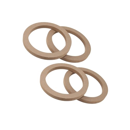 INFINAUTO 4�� 6.5�C���` ���j�o�[�T�� �ؐ� �J�[�X�s�[�J�[ �T�u�E�[�t�@�[ ���t�� �X�y�[�T�[ �����O �A�_�v�^�[ �u���P�b�g �z���_�[ �v���[�g ���� �� �p�[�c �X�^�C���b�V�� �f�U�C��