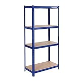 regal 80 cm breit 60 cm tief [Einfache Montage] Dank der ineinandergreifenden Ablagen und der klaren Anleitung können Sie dieses multifunktionale Regal schnell zusammenbauen