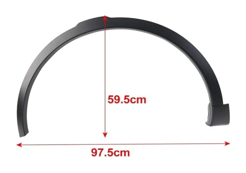 Moldura guardabarros delantero Land Rover Discovery Sport 2016 2017 arcos de rueda 2