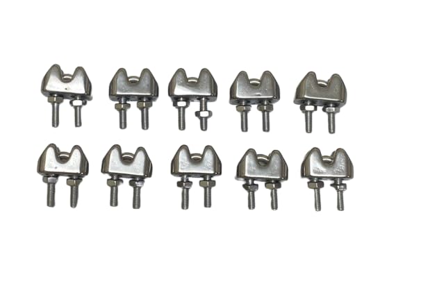Clips de cuerda de alambre para barandillas de terraza y zonas de exterior