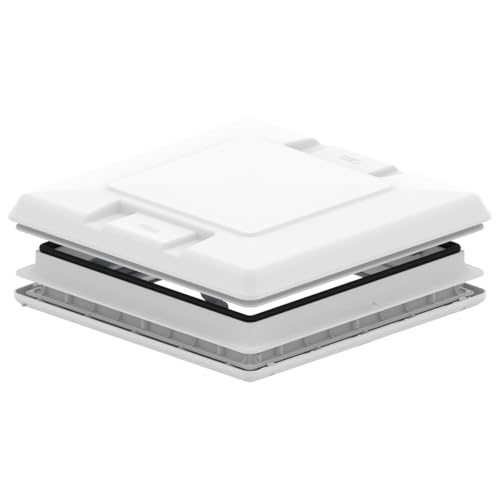 Maxi lanterne 50 x 50 Fiamma couvercle en verre anti-UV pour une clarté maximale en caravane