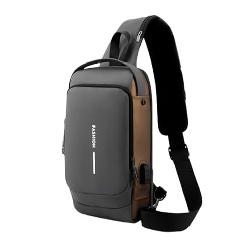 Carbon Fiber Streamline Anti-theft Sling Bag,Fashion New Carbon Fiber Streamline Anti-Theft Sling Bag (C)