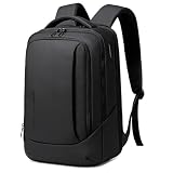 FENRUIEN Laptop Backpack for Men, 15.6 Inch Work Backpack, Water-Resistant 1800D Oxford for Office/Commute/Travel