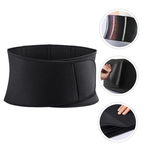 Faja Abdominal con Resorte para Cintura Negra miniatura 2