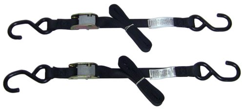 Ancra 40888-26-02 Black Original Premium Cam Buckle Tie Down, 4 Pack