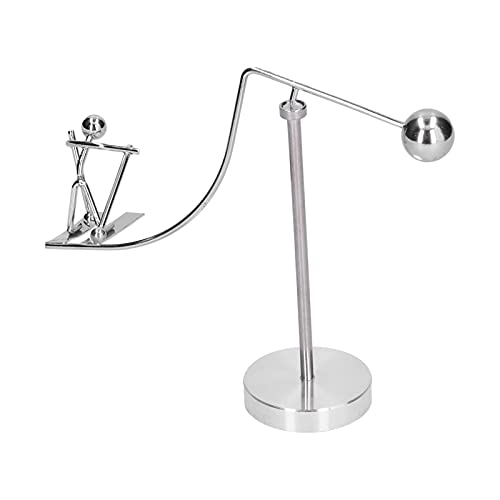 Balance Toy, Swing Balance Ball Toy Ornament Natuurkunde Balanceren Art Desktop Decor voor Studenten Thuiskantoor - Image 5