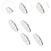 Yiju 4Pcs Brake Pads Cycling Accessories Replacement,High Performance, Bicycle Brake Accessories Children's Cycle Brake Parts, White