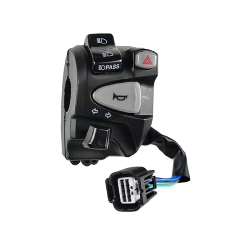 Commutateur bouton guidon moto pour rouler en sécurité de nuit avec feux de route