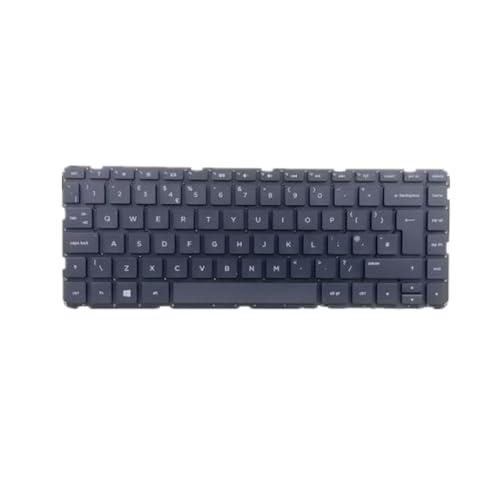 Teclado de laptop para HP 245 G3 repuesto negro con distribucion UK English