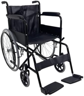 Cadeira De Rodas Dobrável S100 Em Aço Até 100Kg Supermedy