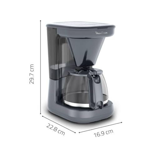 Cafetera Carametra negra que mantiene el café caliente horas 5