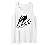 Hoch Hinaus Skispringen Wintersport Tank Top