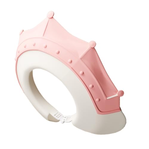 Kelisdi Cuffia da doccia impermeabile, fascia regolabile per proteggere le orecchie, morbida vasca da bagno per bambini