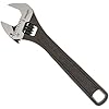 Channellock 804N Adjustable Wrench Black Phosphate Coated, 4.5-Inch