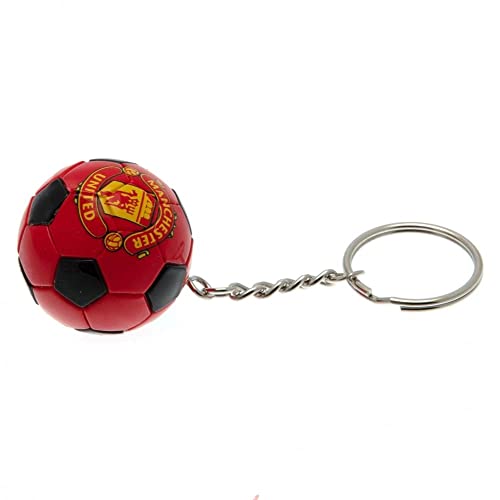 Manchester United FC Soccer Ball Keyring