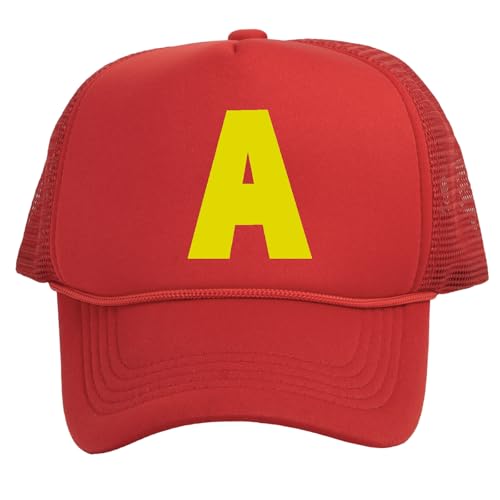 TOP HEADWEAR A Hat Costume Cosplay Snapback Mens Trucker Cap Red