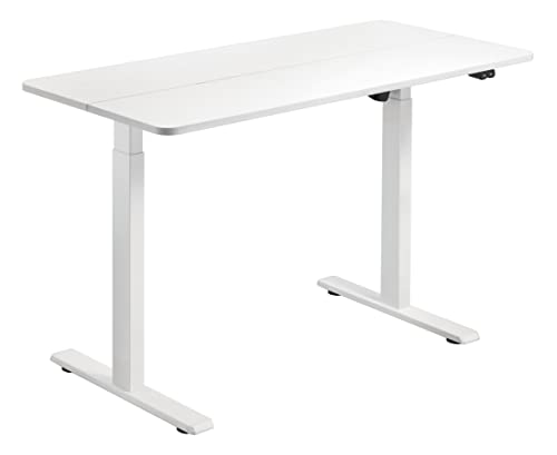 Bureau assis debout électrique Up Up Frigg blanc réglable pour espace de travail