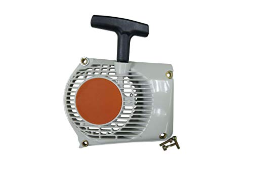 ENGINERUN MS240 MS260 Recoil Rewind Pull Start Starter Cover Assembly Compatible with Stihl 024 026 MS 240 260 Chainsaws OEM 11210802101 1121-080-2101