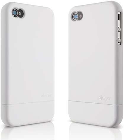 elago S4 Glide Case for AT&T, Sprint and Verizon iPhone 4/4S - eco Friendly Packaging (Soft Feeling White)