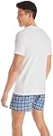 Hanes Men's ComfortSoft 4 Pack FreshIQ Cotton V-Neck T-Shirt