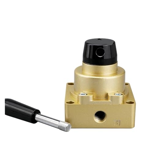 Vanne pneumatique à levier rotatif HV-03 mécanique de précision 4/3 voies 8mm - 2
