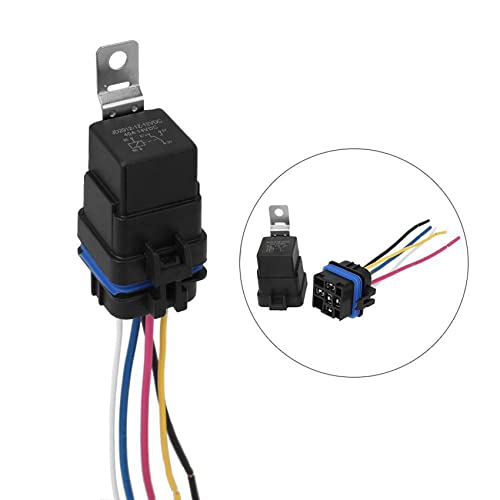 Relais étanche 12V 40A haute performance contre humidité auto