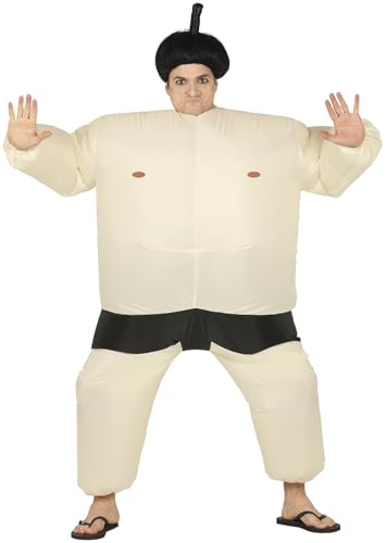 Fiestas Guirca Costume Da Lottatore Di Sumo Gonfiabile Per Adulti