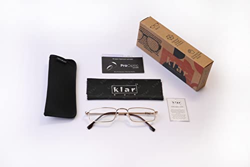 Image of Full Rim Rectangle Reading Glasses For Men and Women Anti reflection Scratch resistant reading glasses Powers from +0.75 to +3.50 k-2011
