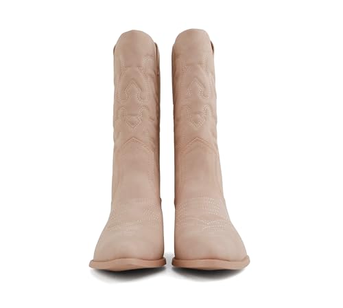 Image of Soda Women's Rodeo Western Pointed Toe Cowboy Boots