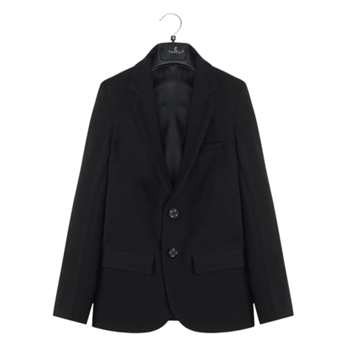 Image of CHARCHIT Boys Regular Fit Plain Blazer and T-Shirt
