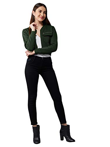 Image of Miss Olive Women's Relaxed (MOAW19JKT03-20-48 Green XL)
