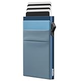 Cadeau parfait pour lui : ce portefeuille pour homme est livré dans un coffret cadeau élégant. Bonne idée d'offrir un portefeuille pour homme comme cadeau d'anniversaire, de fête des pères, de Noël et d'autres occasions spéciales à quelqu'un que vous aimez.