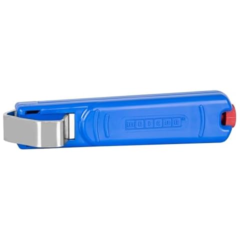 WEICON Cable Stripper No. 4-16 | Multi Stripping Knife | adjustable cutting depth | for all common round cables | Working range 4-16 mm Ø (No. C 4-16) Cover