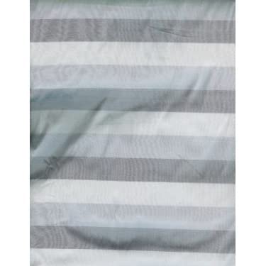 Soie Dupioni 3 couleurs rayé Gris/gris, l'histoire d'un tissage de soie traditionnel unique