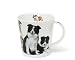 Produktbild CA-DOGP-CO Collie-Hunde und Welpen, feines Porzellan, Cairngorm-Form, 0,48 l