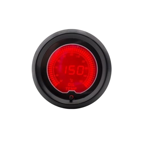 Manomètre de température d'huile 52mm 7 couleurs de 50 à 150 °C BX100112