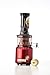 LifeEnergy PRO Extractor de Zumo Profesional Live Energized, Boca Extra Grande 75 MM Frutas y Verduras, 60 rev / min 240Watt Gold Disc Technology, MADE IN ITALY (Rojo)