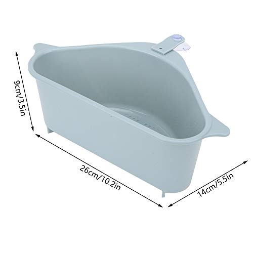 Colador plástico triangular para fregadero 2 piezas miniatura 6