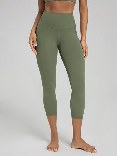 Image of ODODOS Buttery Soft Lounge Yoga Leggings with Pockets for Women 23 inch / 25 inch /28 inch High Waist Yoga Pants