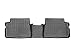 WeatherTech Custom Fit FloorLiners for iM, Corolla iM - 2nd Row (448662), Black