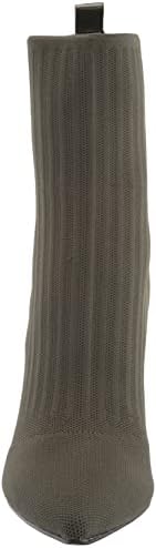 NINE WEST Women's Teoy2 Ankle Boot, Olive Green, 11 | Image 1