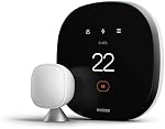 ecobee Smart Thermostat with Voice Control - Programmable Wifi Thermostat - Works with Siri, Alexa, Google Assistant - Smart Thermostat for Home