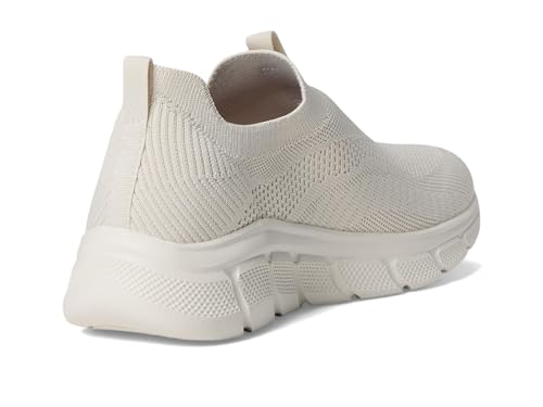 Skechers Women's B Flex-ON Order Sneaker, Off White, 7.5