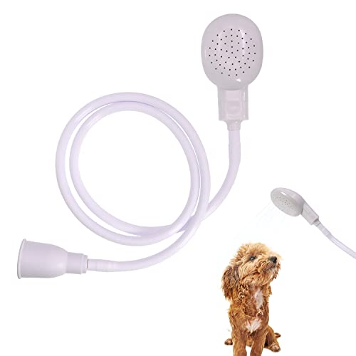 DBOO Pet Showerhead Single Tap Shower Spray Hose Bath Tub Sink Spray Attachment Head Washing Indoors