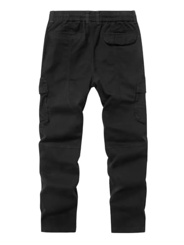 Image of LookMark Men's Cargo Pants Stylish and Comfortable | Men's Cargo Pants with Multiple Pockets | Ideal for Casual Wear, Outdoor Activities, and Everyday Use