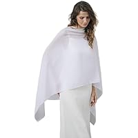 BEAUTELICATE Chal Estola de Gasa Elegante para Mujer Chifón Capa