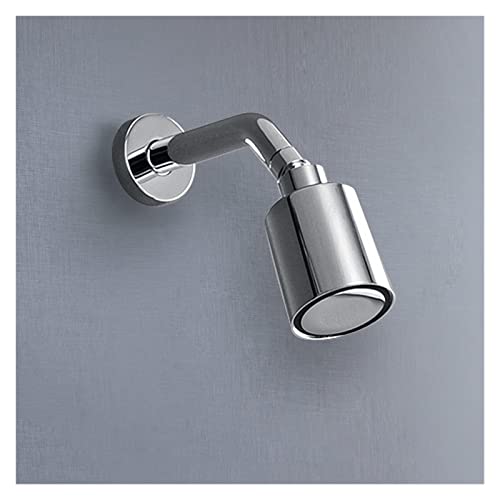 Ensemble de douche encastré chic avec mitigeur mural et pommeau rond