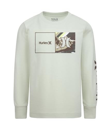 Hurley Boys' MTN Box Long Sleeve Tee (Little Kid)