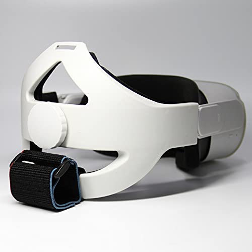 Xiaoyaoyou Alça de bateria com design para Oculus Quest 2/Quest acessórios de alça de áudio, suporte