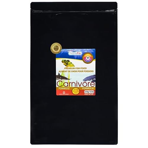 Northfin Carnivore Fish Food 10mm Sinking Pellet 2.5kg (5lbs) Bag
